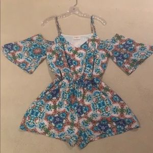 Flowery everly romper